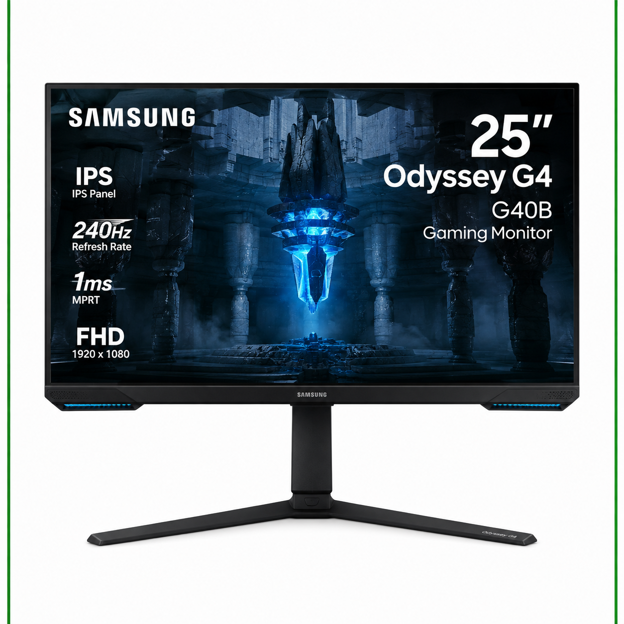Samsung Odyssey G4 G40B Gaming Monitor 25-inch IPS Display Panel 240Hz Refresh Rate