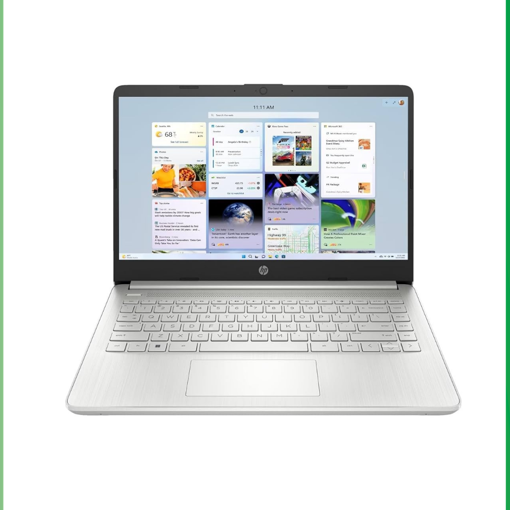 HP Notebook 14s intel Core i5-1135G7(11th Gen) 8GB RAM 256GB SSD 14-inches