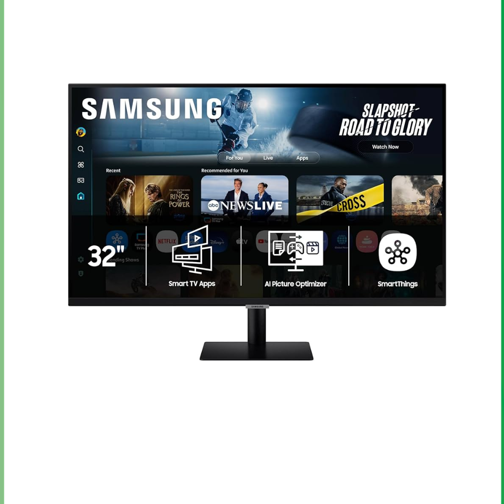 Samsung 32" M70F 4K Smart Monitor with Streaming TV